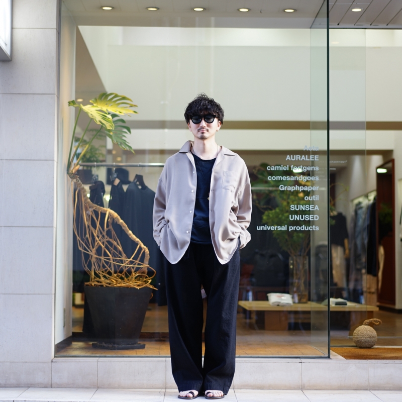 Graphpaper (グラフペーパー) 26SS Collectionの新作、Viscose Viyella