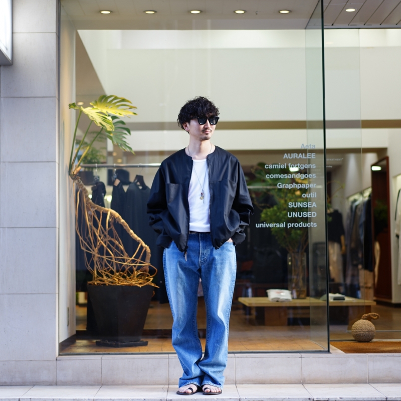 SUNSEA (サンシー) 31th Collectionの新作、(Reversible) Cotton Check