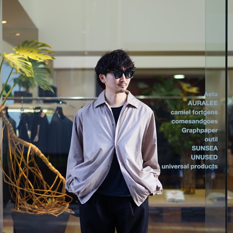 Graphpaper (グラフペーパー) 26SS Collectionの新作、Pertex Quantum