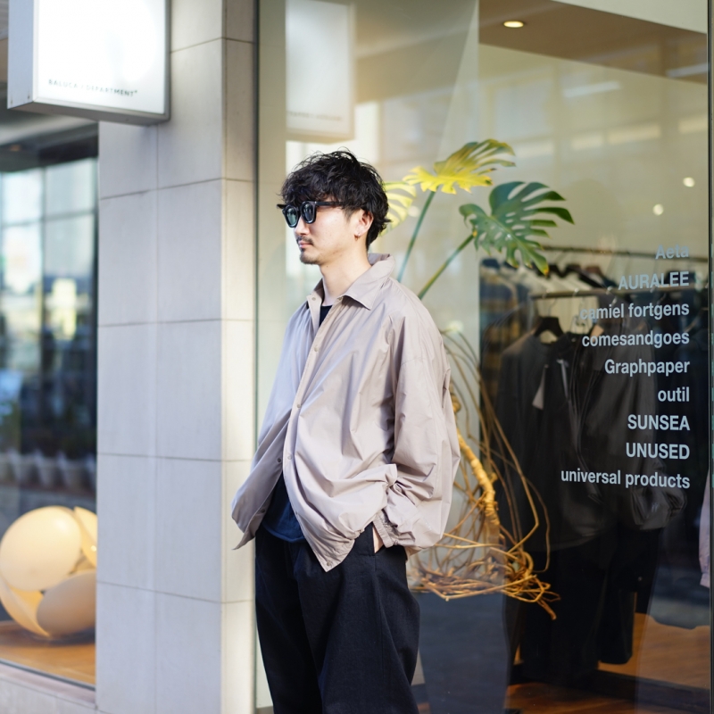 Graphpaper (グラフペーパー) 26SS Collectionの新作、Pertex Quantum