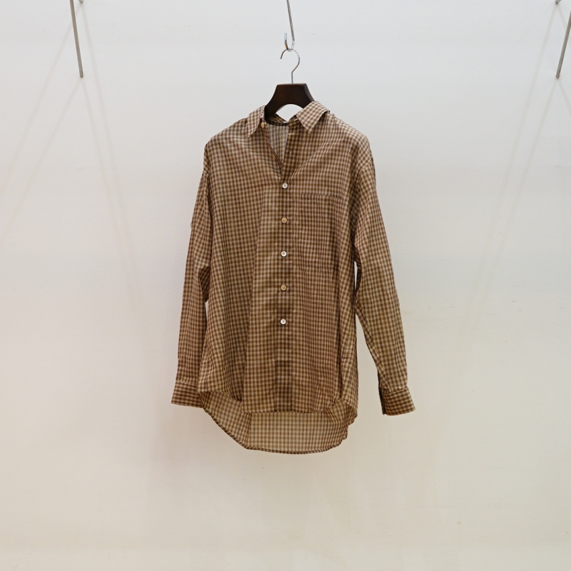 AURALEE(オーラリー) 26SS Collectionの新作、Airy Light Cotton Check