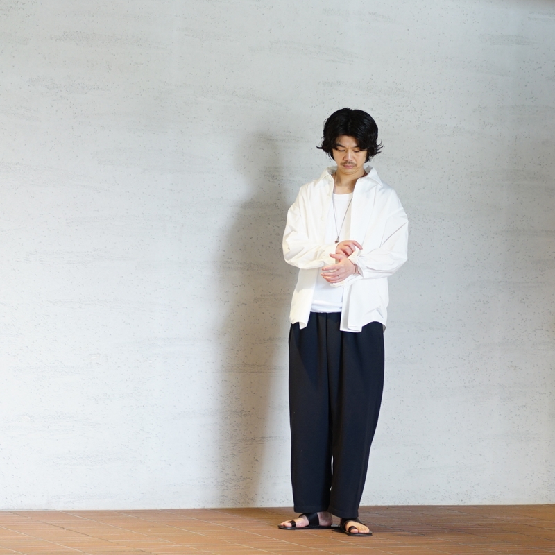 AURALEE(オーラリー) 26SS Collectionの新作、Garment-Dyed Finx