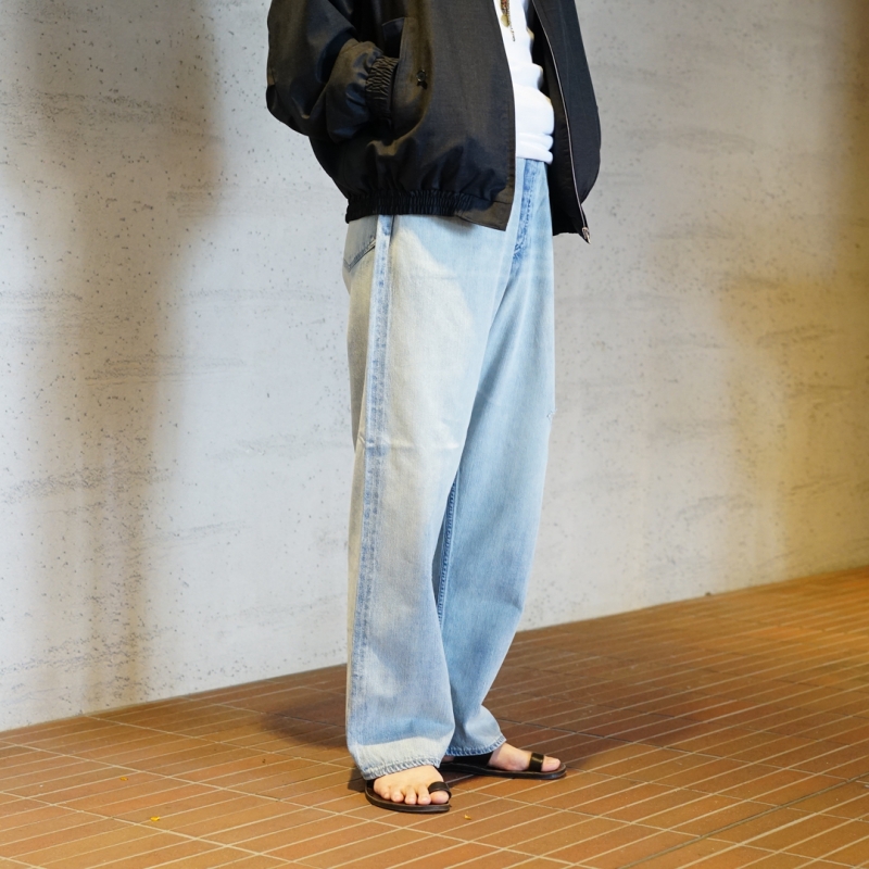 AURALEE (オーラリー) 26SS Collectionの新作、Faded Selvedge Light