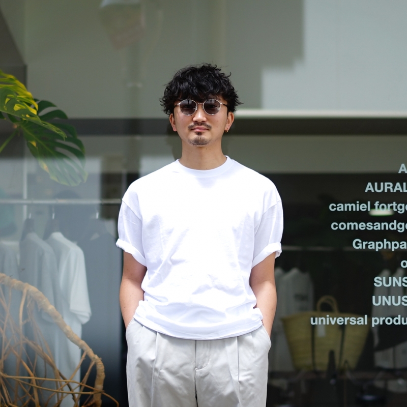 AURALEE (オーラリー) 26SS Collectionの新作、Seamless Crew Neck Tee