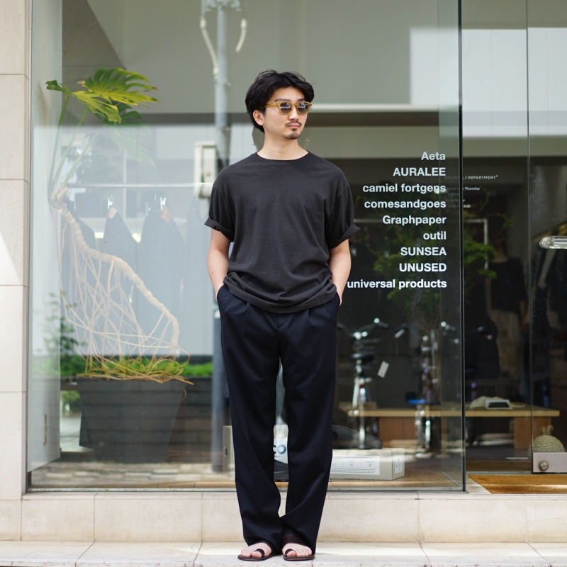 AURALEE (オーラリー) 26SS Collectionの新作、Brushed Organic Cotton