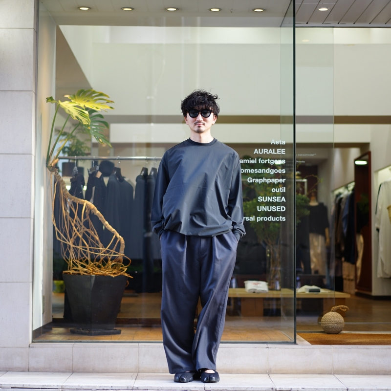 Graphpaper(グラフペーパー) 26SS Collectionの新作、Pertex