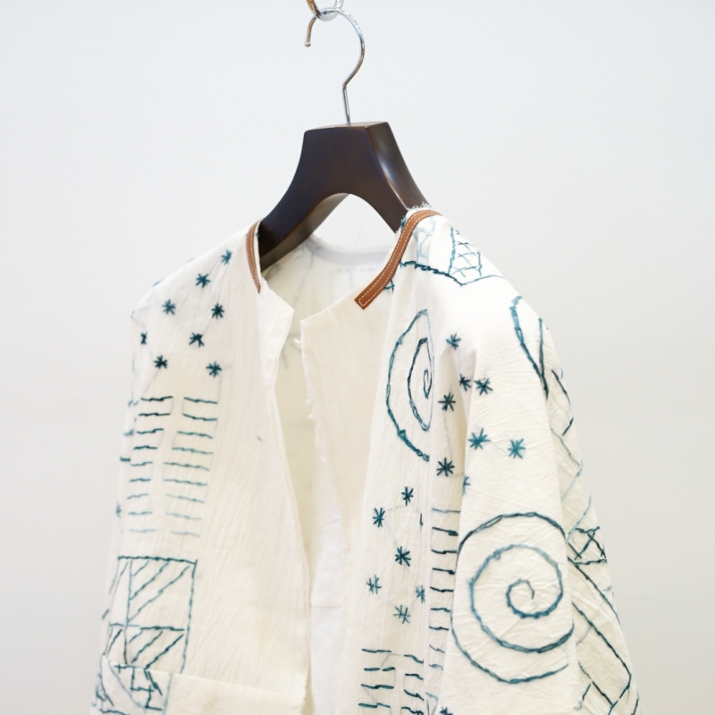 SUNSEA(サンシー) 31th Collectionの新作、Fancy Embroidery Blouson
