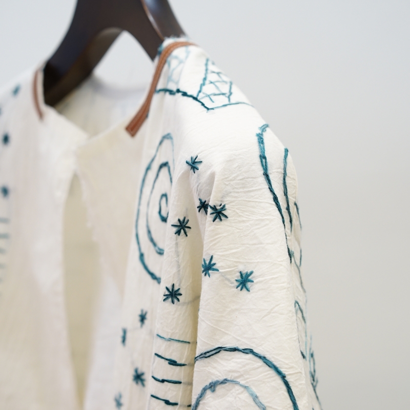 sunsea サンシー fancy embroidery blouson SUNSEA(サンシー) 31th Collectionの新作、Fancy Embroidery Blouson