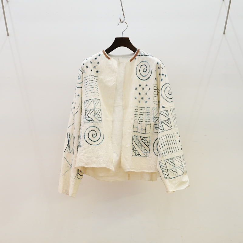sunsea サンシー fancy embroidery blouson SUNSEA(サンシー) 31th Collectionの新作、Fancy Embroidery Blouson