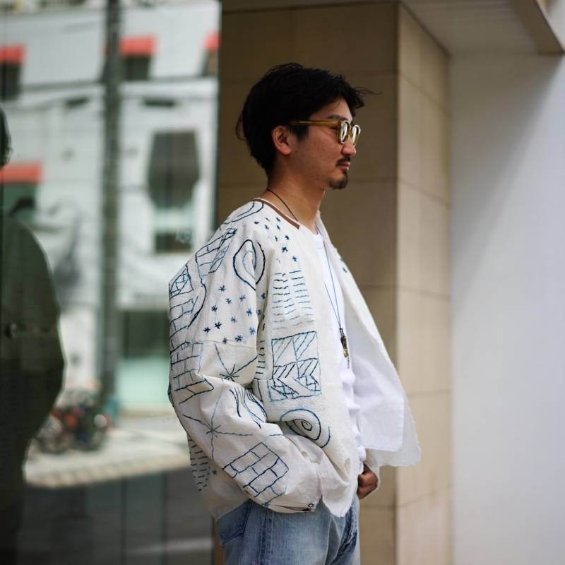 SUNSEA(サンシー) 31th Collectionの新作、Fancy Embroidery Blouson