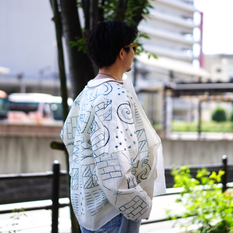 SUNSEA(サンシー) 31th Collectionの新作、Fancy Embroidery Blouson