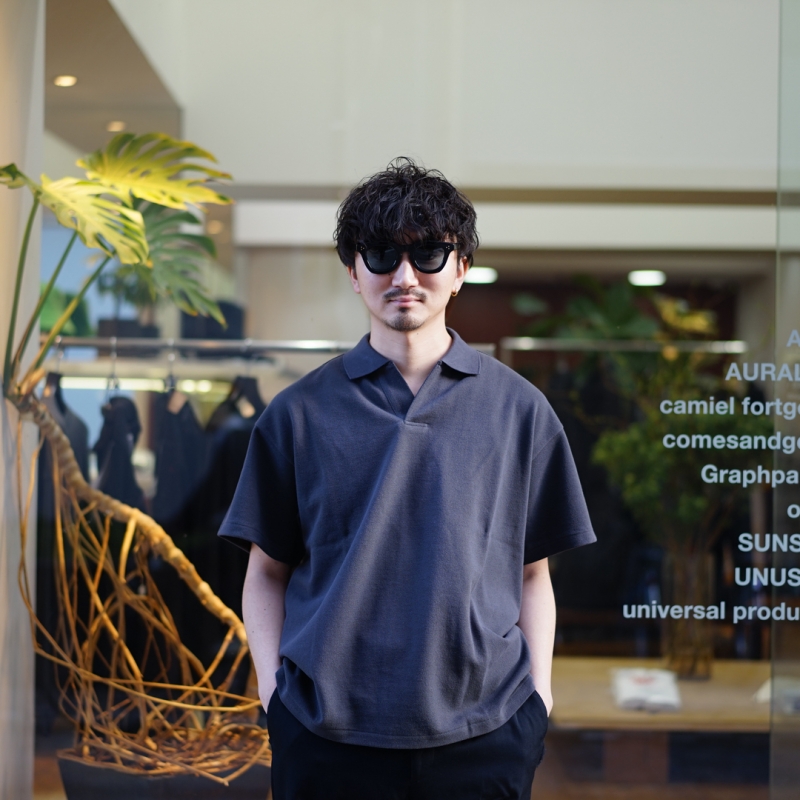 Graphpaper(グラフペーパー) 26SS Collectionの新作、Cotton Pique