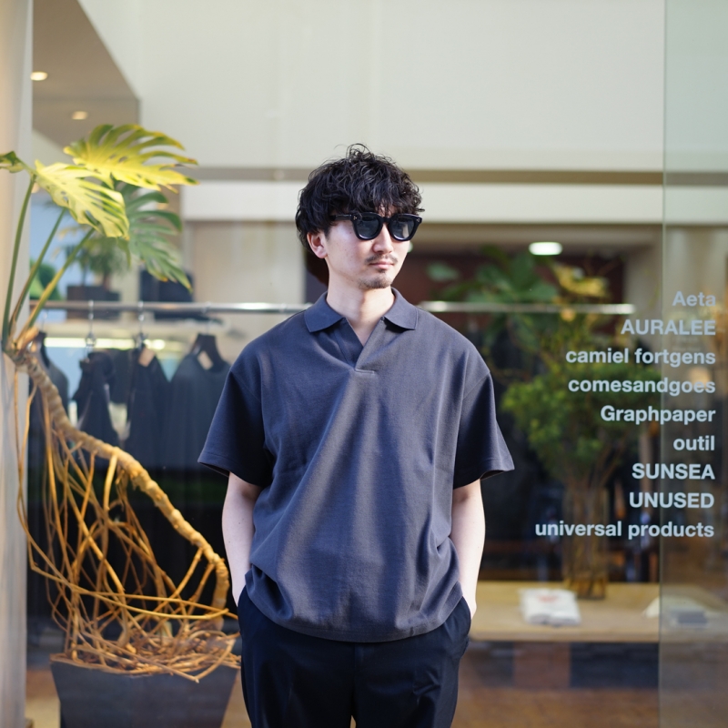Graphpaper(グラフペーパー) 26SS Collectionの新作、Cotton Pique