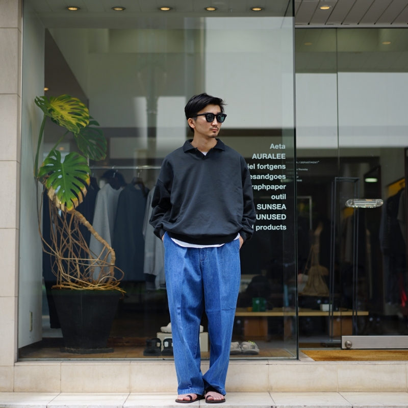FARAH (ファーラー)の新作、Easy Wide Tapered Pants/Bleachのご紹介