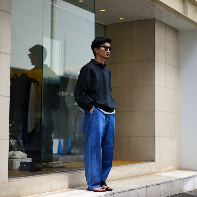 FARAH (ファーラー)の新作、Easy Wide Tapered Pants/Bleachのご紹介