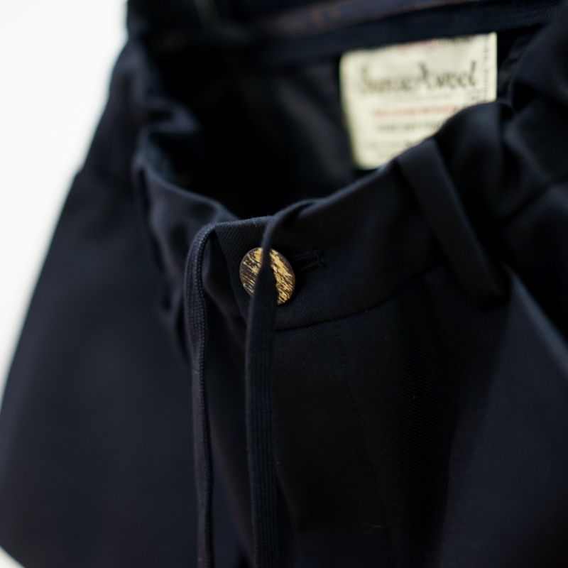 本日発売。SUNSEA 32th Collectionの新作、N.M Thickened w/耳