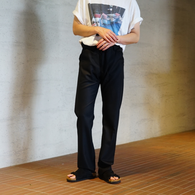 本日発売。SUNSEA 32th Collectionの新作、N.M Thickened w/耳