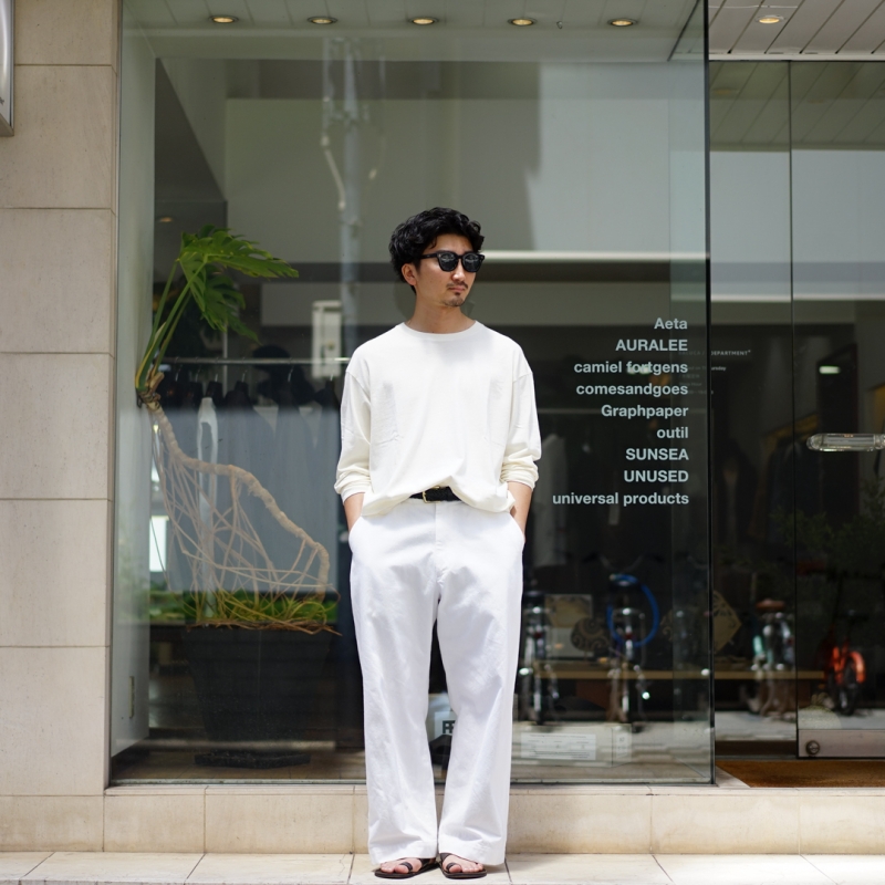 AURALEE (オーラリー) 26AW Collectionの新作、Brushed Organic Cotton