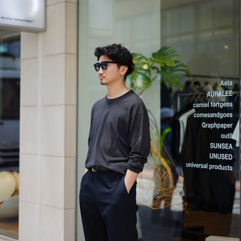 AURALEE (オーラリー) 26AW Collectionの新作、Brushed Organic Cotton
