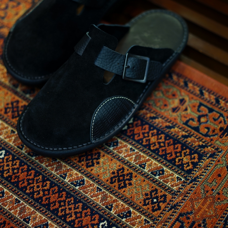 SUNSEA(サンシー) 32th Collectionの新作、Campagne Suede Sandalsのご