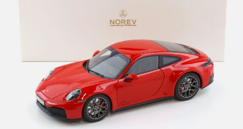 ノレブ 187171 1/18 ポルシェ 911 カレラ 4 GTS 2025 ガーズレッド
