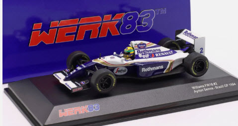 Werk83 W83430008 1/43 ウィリアムズ FW16 #2 ブラジルGP F1 1994