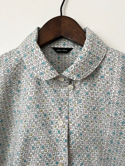 mina perhonen 長袖シャツ フォレストウェーブ mina perhonen 長袖シャツ フォレストウェーブ