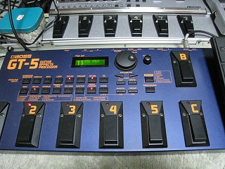 BOSS GT-5見直したぞ！ | PON HALEN OFFICIAL BLOG