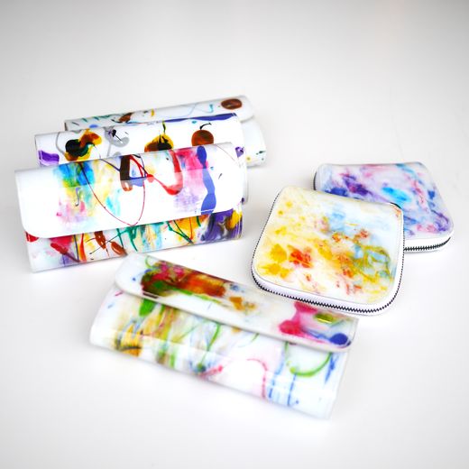 macromauro【マクロマウロ】PAINT WALLET LONG 再入荷しました 