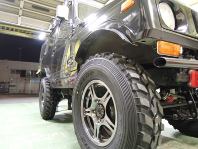 ジムニーJA11タイヤ交換！ | 4WD・四駆カスタム シューエイの毎日