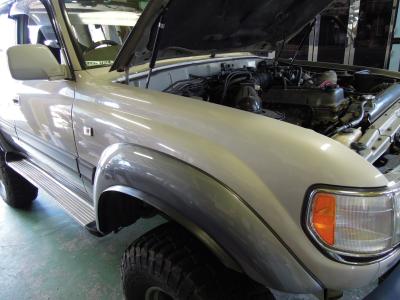 ランクル80 シュノーケル装着です | 4WD・四駆カスタム シューエイの毎日 