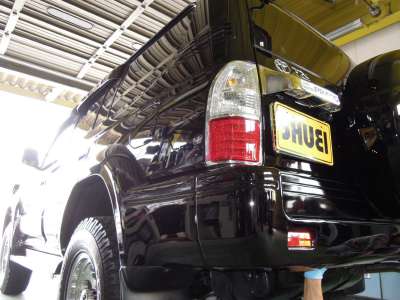 95プラドのラテラルロッド交換です。 | 4WD・四駆カスタム シューエイ