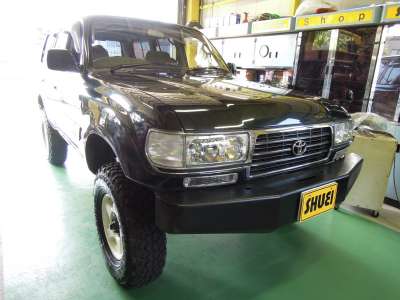 ランクル80のサイドシル取付けです。 | 4WD・四駆カスタム