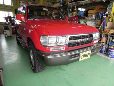ランクル80 スプリング・ショック交換です | 4WD・四駆カスタム ランクル80 スプリング・ショック交換です | 4WD・四駆カスタム