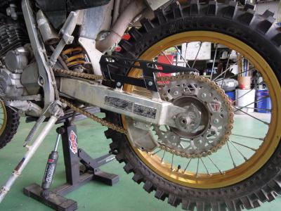 XR250 スプロケット交換です | 4WD・四駆カスタム シューエイの毎日