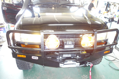 ランクル80のフロントバンパー交換他！！ | 4WD・四駆カスタム