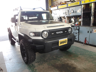 FJクルーザーのフロントバンパー交換！ | 4WD・四駆カスタム
