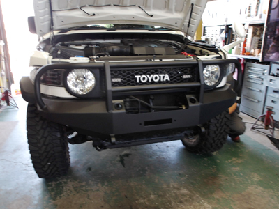 FJクルーザーのフロントバンパー交換！ | 4WD・四駆カスタム
