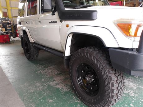 ランクル76のシャックル交換 | 4WD・四駆カスタム シューエイの毎日