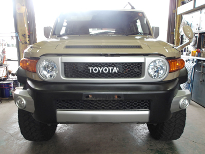 FJクルーザーのフロントバンパー交換！ | 4WD・四駆カスタム