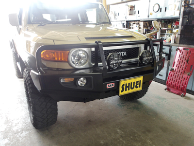 FJクルーザーのフロントバンパー交換！ | 4WD・四駆カスタム
