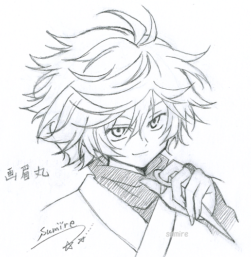 アニメ・地獄楽　画眉丸　落書き☆