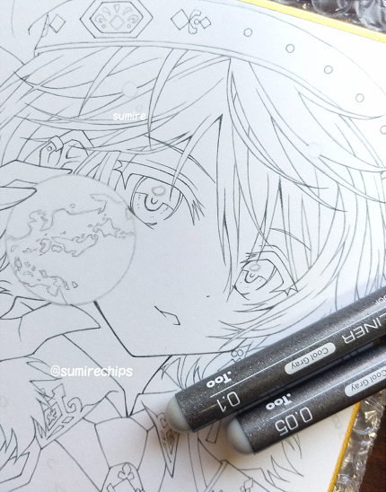 ペン入れ途中経過＊バレンタインチョコ2026＊映画・はたらく細胞