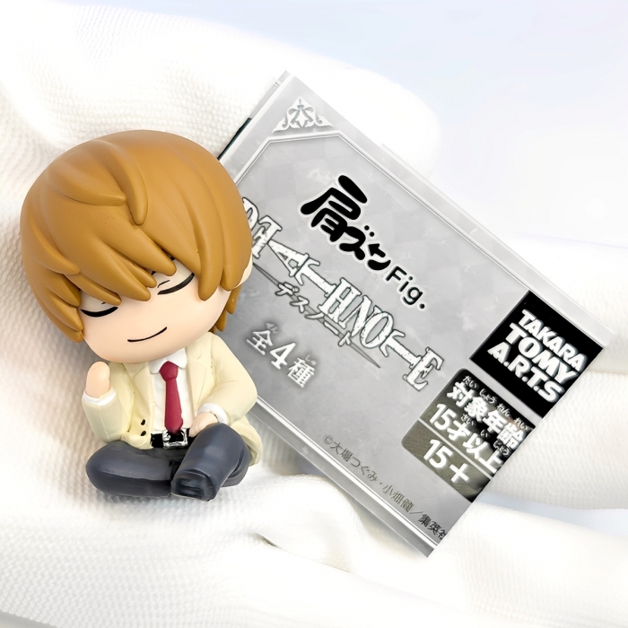 肩ズンFig. DEATH NOTE デスノート タカラトミーアーツ 【全4種フルコンプセット】 アニメグッズ ミニチュア フィギュア ...