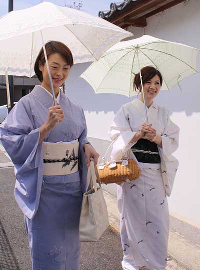 洗える夏着物の販売を始めました！ ～千さんとunicoさんの画像で 