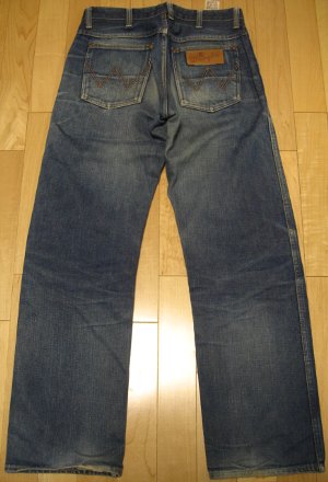WRANGLER 11MWZ Lot.W1011 1957年モデルの色落ち | Wrangler Spirits