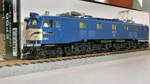HO(16番)】KATO EF58(ツララ切り付・ブルー)(1-324)を購入 HO(16番)】KATO EF58(ツララ切り付・ブルー)(1-324)を購入