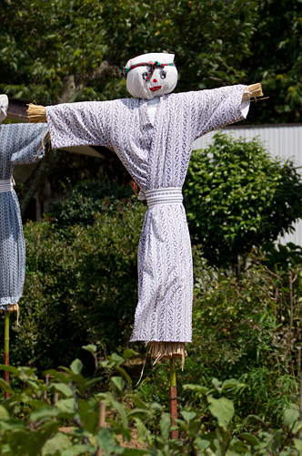 案山子 案山子みると 丘みどりさんの言葉 案山子が、たっくさん 思い浮かんだ