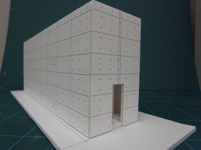 建築模型課題製作作品外観模型
