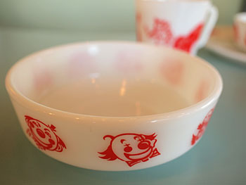 オールドパイレックス チャイルドフィーディングセット レッドサーカス